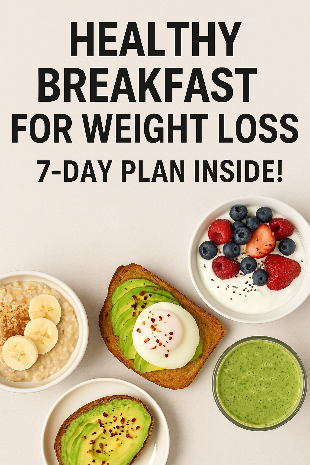 Healthy Breakfast for Weight Loss – 7 Day Fat Loss Plan