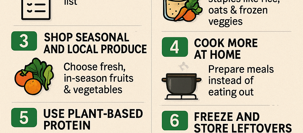  10 smart hacks for healthy eating on a budget (save money and stay fit):