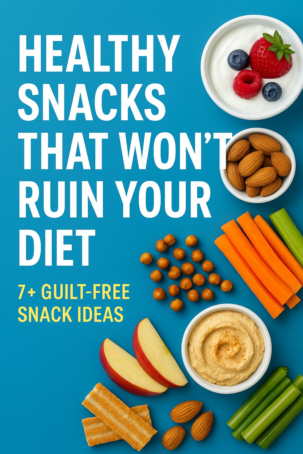 Healthy Snacks That not Ruin Your Diet – 7+ Guilt-Free