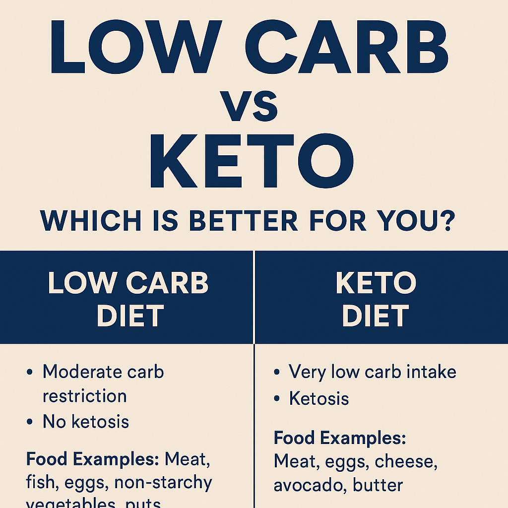 9 Low Carb vs Keto: Which Diet is Better for You? Full Guide to Benefits, Differences & Tips