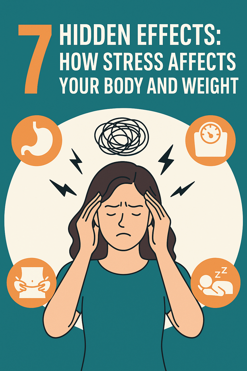 How Stress Affects Your Body and Weight:  5 Hidden Effects You Must Know