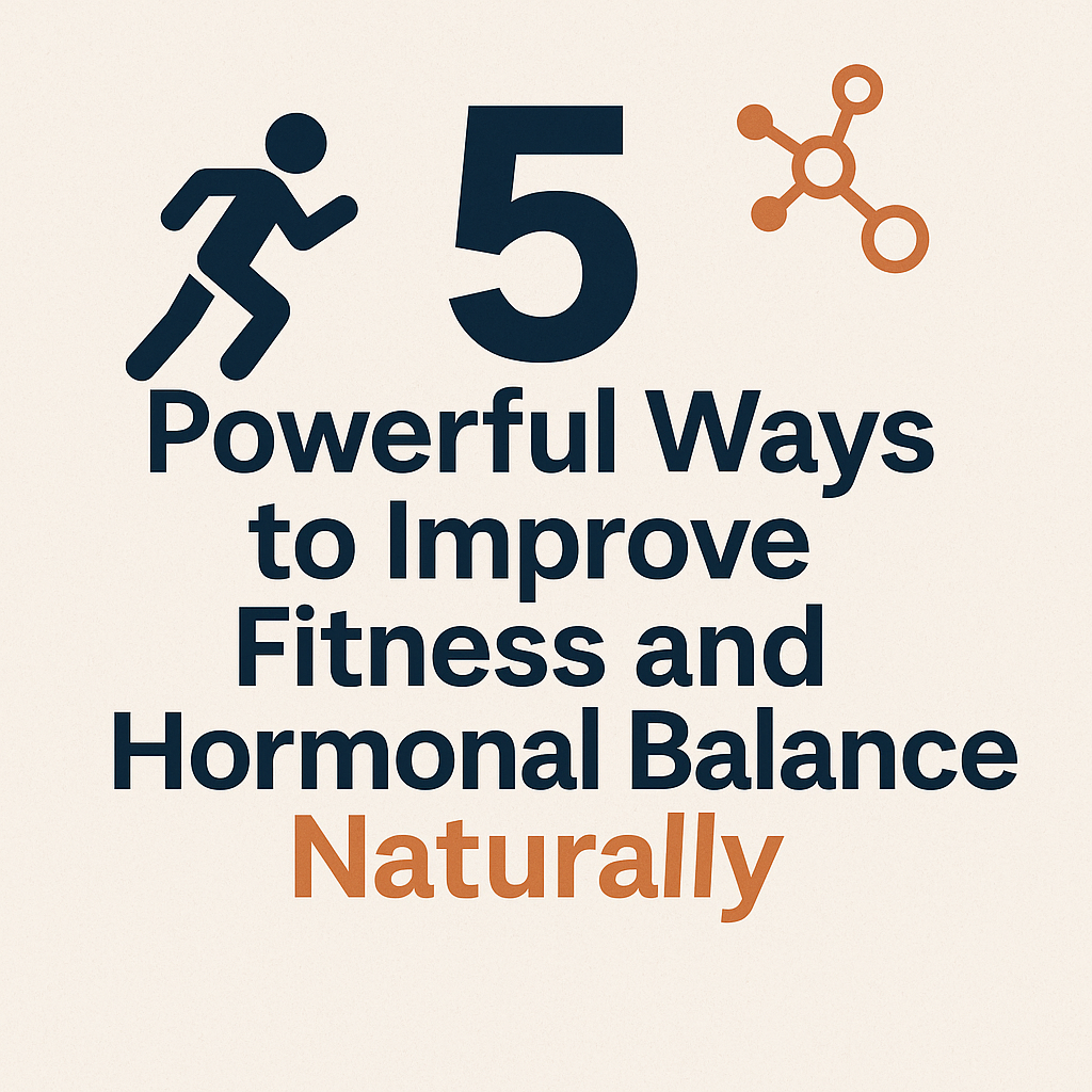5 Powerful Ways to Improve Fitness and Hormonal Balance Naturally: