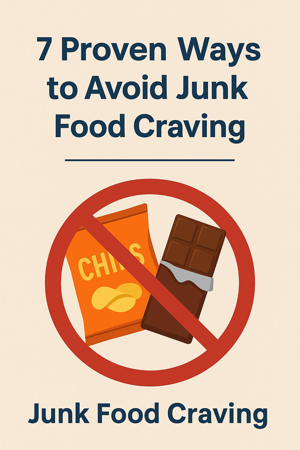7 Proven Ways to Avoid Junk Food Craving