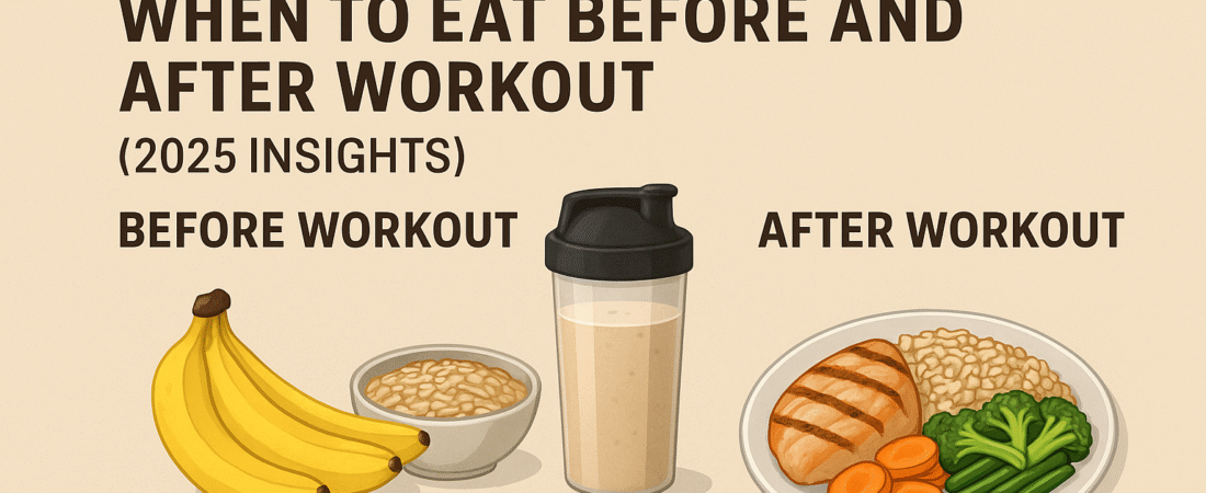 Smart Nutrition Timing: When to Eat Before and After Workout (2025 Proven Tips)