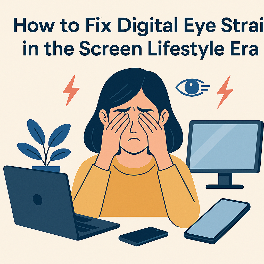 Top 7 Tips to Reduce Digital Eye Strain & Protect Eyes From Screen Damage